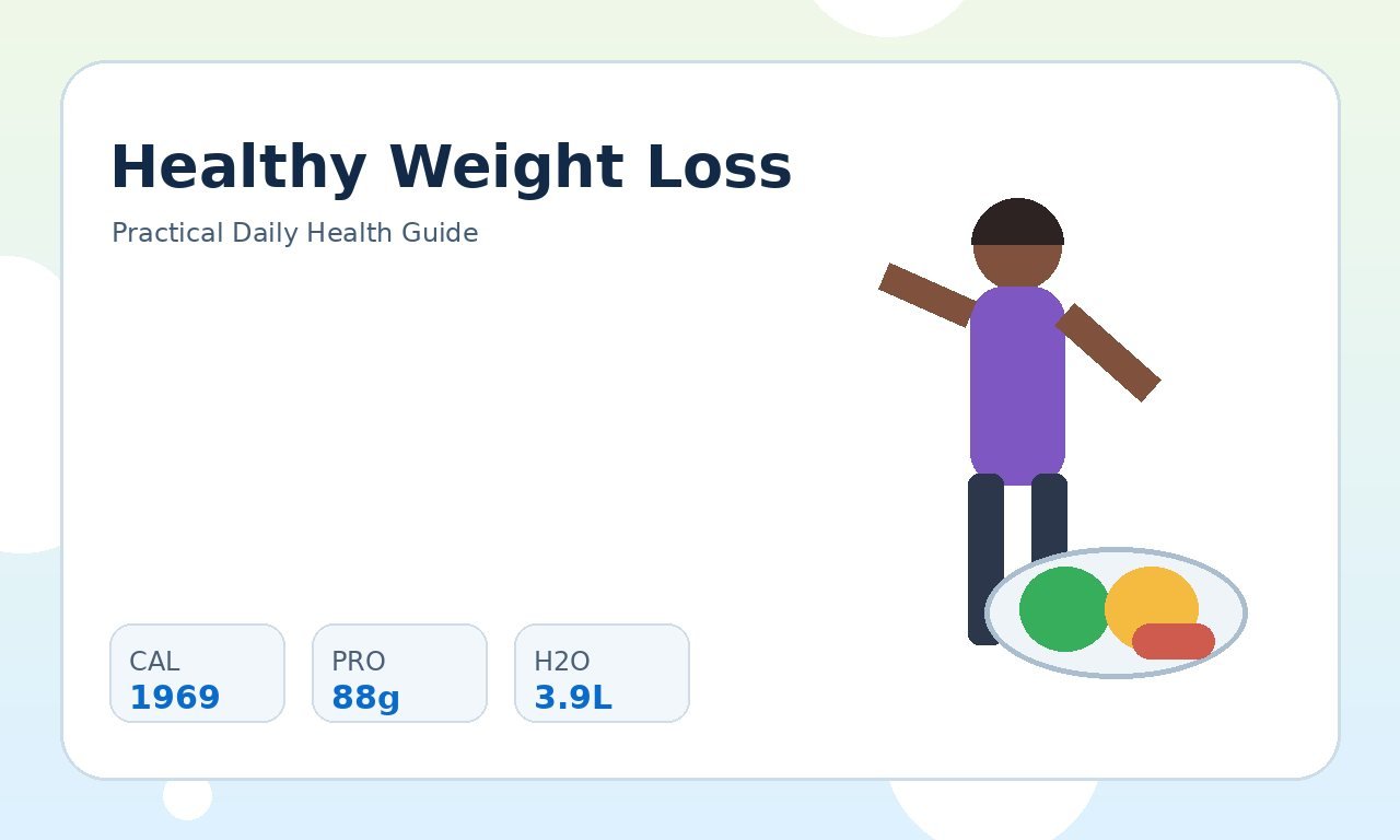 Healthy Weight Loss Calories: A Practical Planning Guide practical health illustration 1
