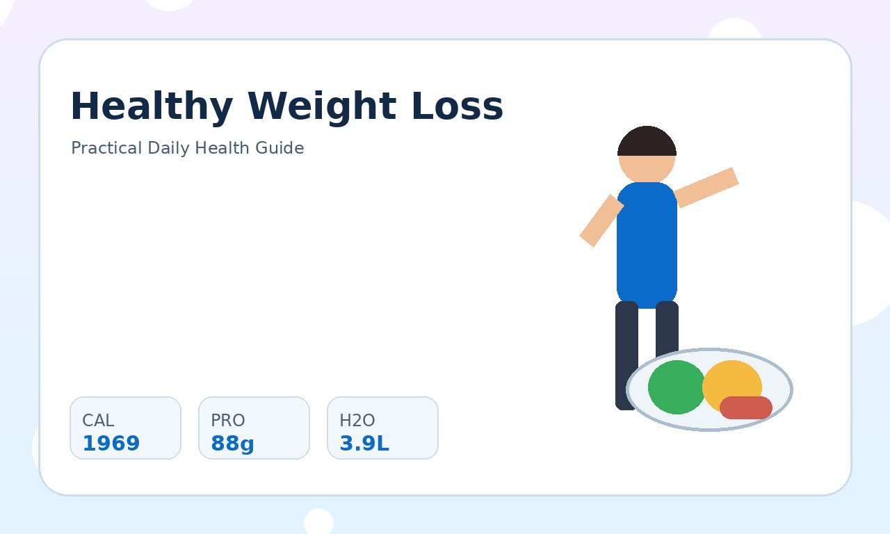 Healthy Weight Loss Calories: A Practical Planning Guide practical health illustration 3