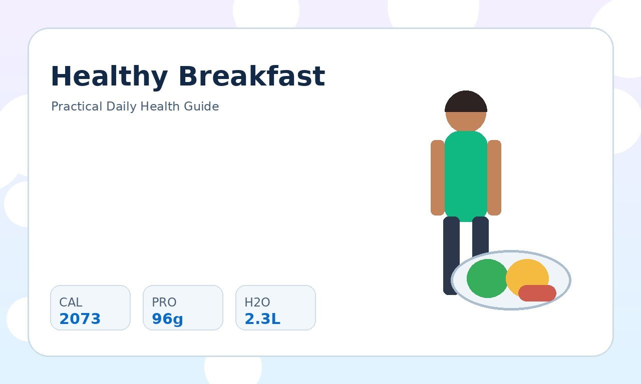Healthy Breakfast Planning for Energy and Fullness featured image