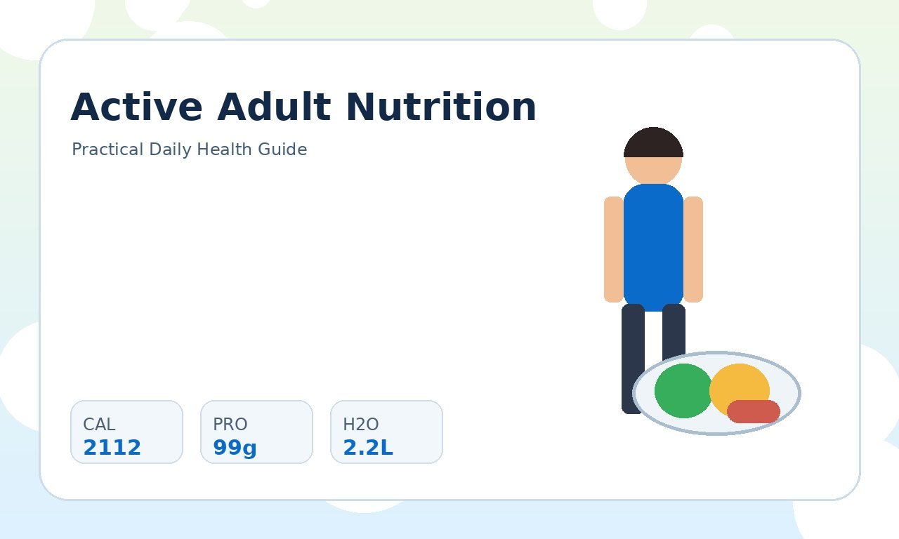 Nutrition for Active Adults: Fuel, Recovery, and Balance featured image