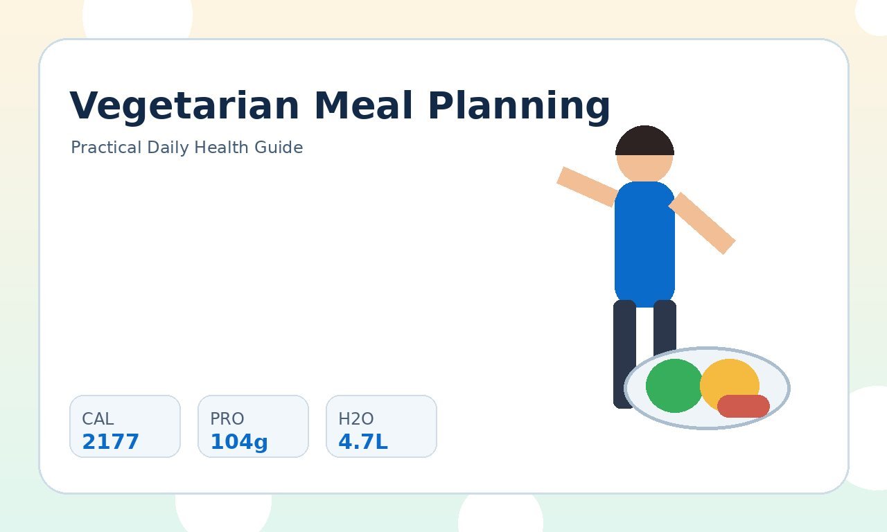 Vegetarian Meal Planning: Protein and Nutrient Balance practical health illustration 3