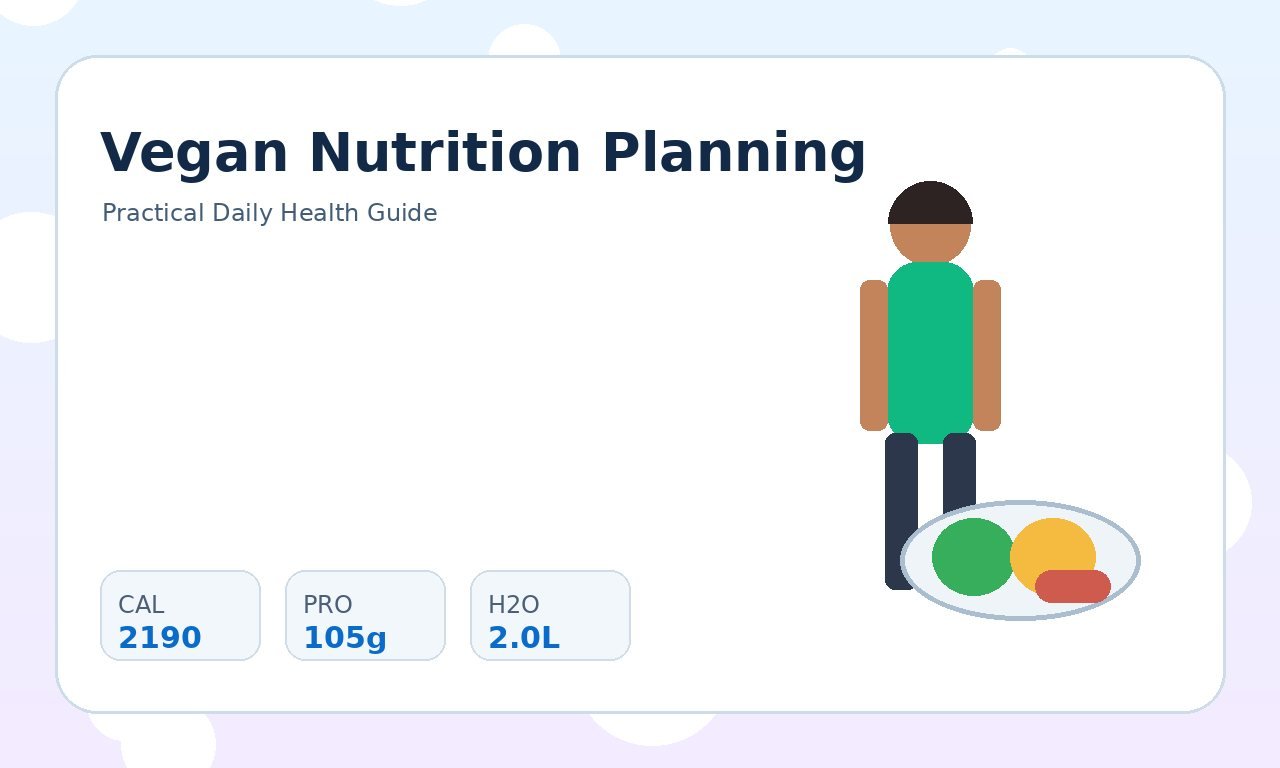 Vegan Nutrition Planning: A Complete Adult Guide practical health illustration 3