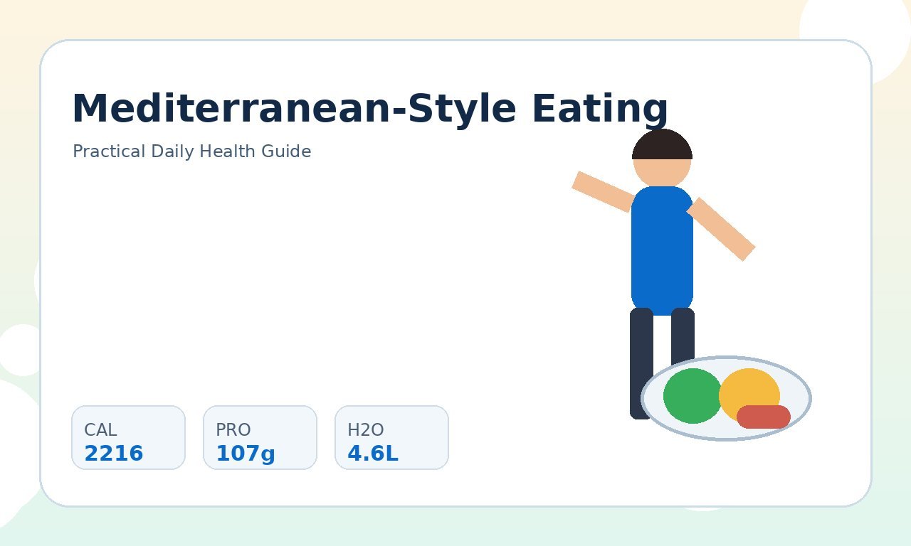 Mediterranean-Style Eating: A Practical Daily Plan featured image