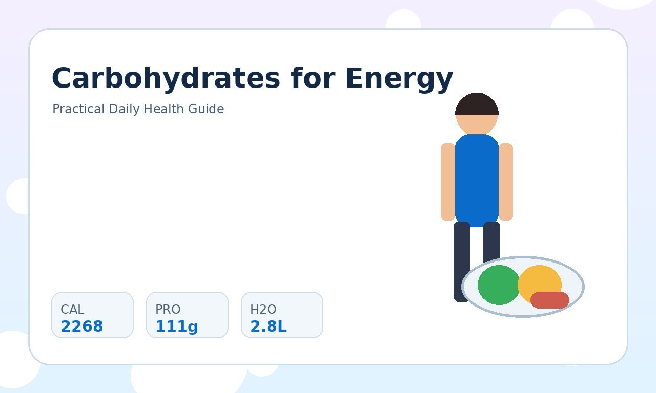 Carbohydrates for Energy: Quality, Timing, and Portions featured image