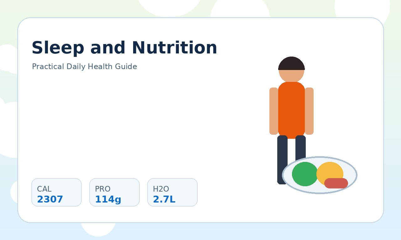 Sleep and Nutrition: How Daily Habits Work Together featured image